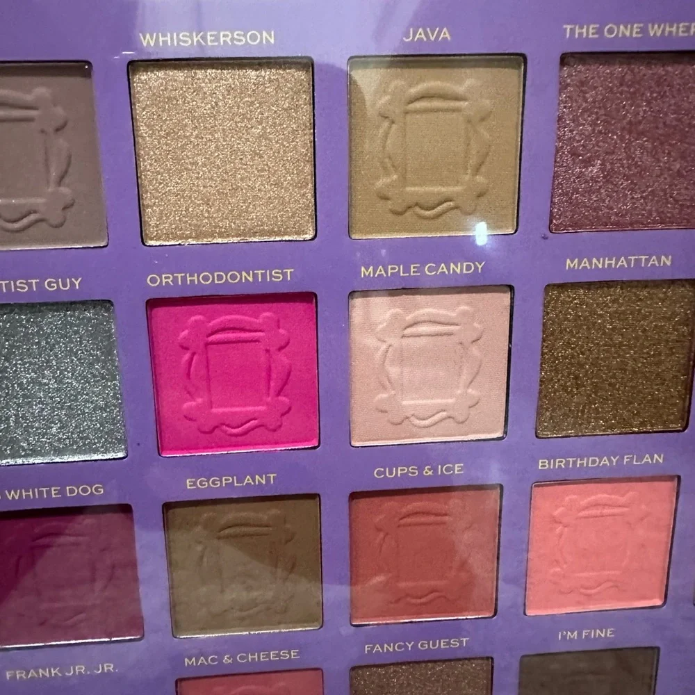 Friends Tv Show Eyeshadow Palette X Revolution Makeup